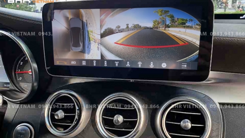Màn hình DVD Android liền camera 360 xe Mercedes C Class 2015 - nay | Oled Pro G68s 